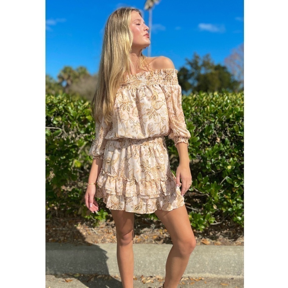 Generation Love Fiona Off Shoulder Mini Dress